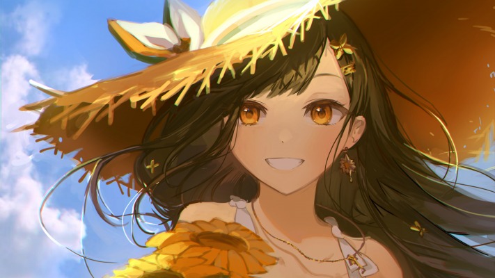Shiraishi An. Desktop wallpaper