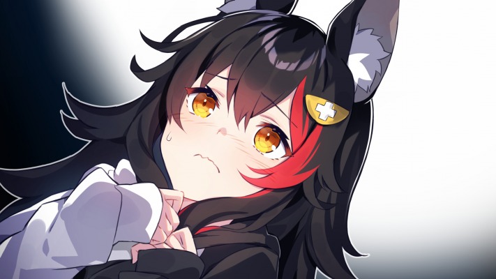 Ookami Mio. Desktop wallpaper