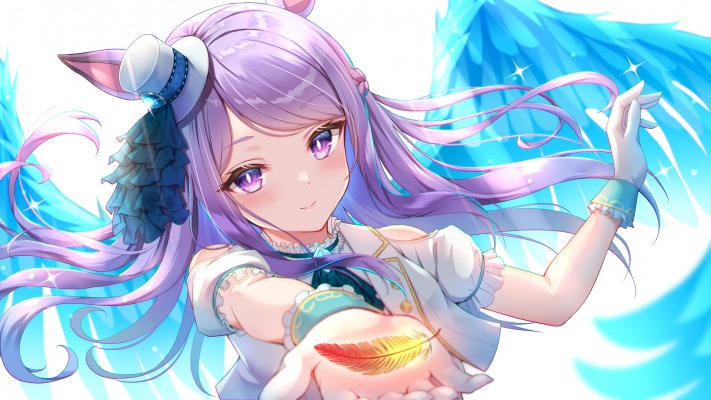 Mejiro McQueen. Desktop wallpaper