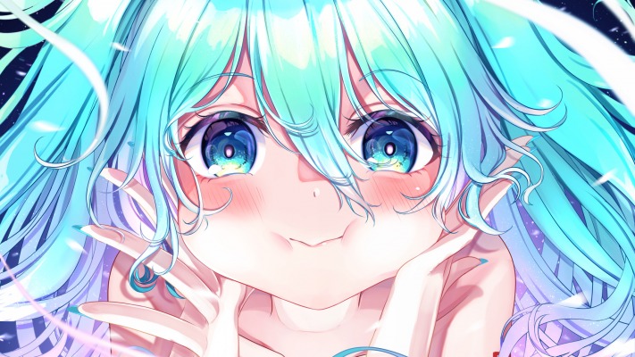 Hatsune Miku. Desktop wallpaper