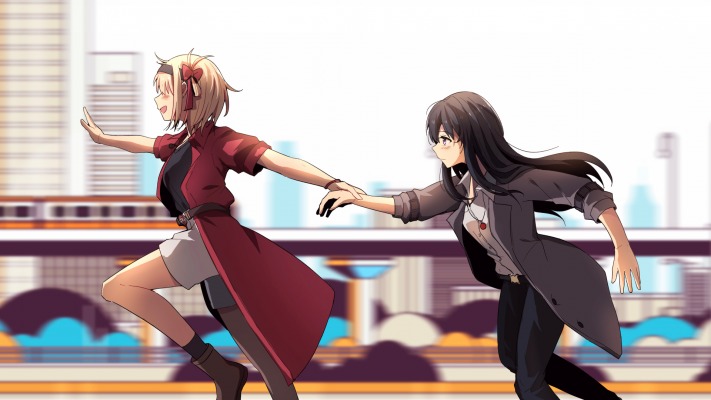 Chisato Nishikigi & Takina Inoue. Desktop wallpaper