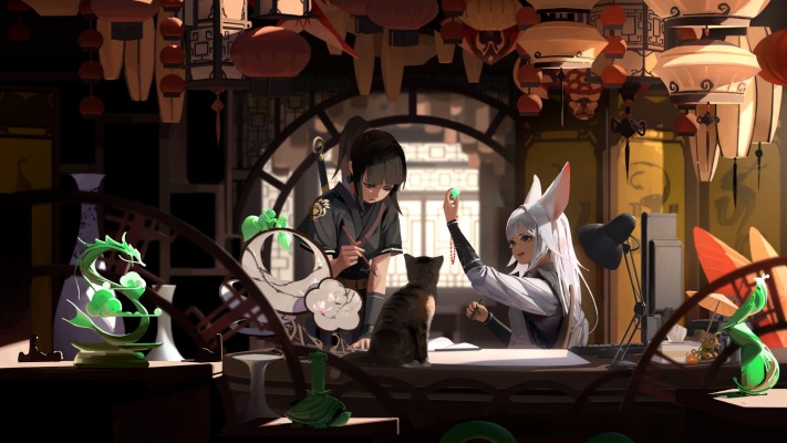 Anime. Desktop wallpaper