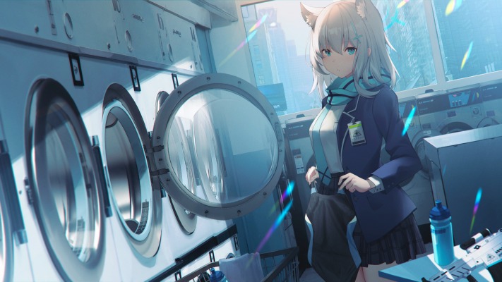 Shiroko. Desktop wallpaper