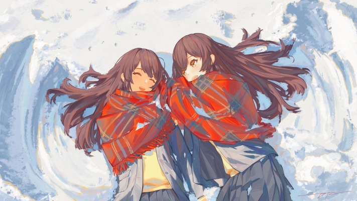 Amana Osaki & Tenka Osaki. Desktop wallpaper