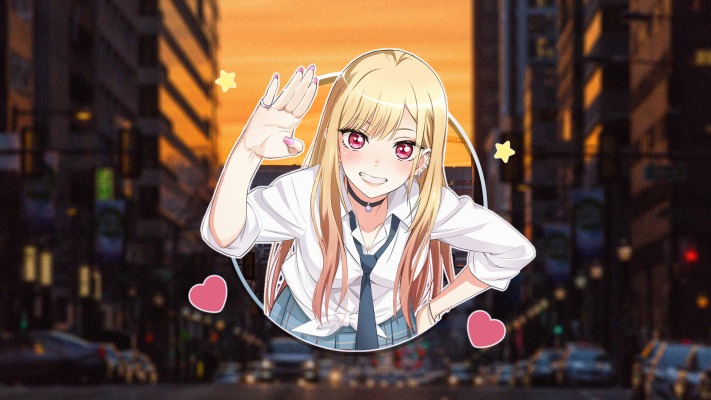 Kitagawa Marin. Desktop wallpaper