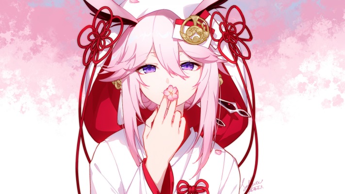 Yae Sakura. Desktop wallpaper