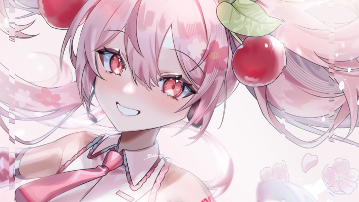 Hatsune Miku. Desktop wallpaper