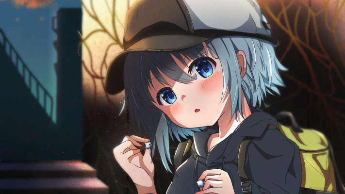 Sayaka Miki. Desktop wallpaper