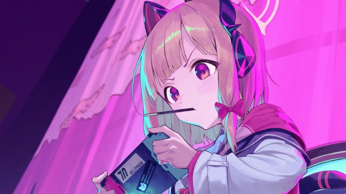 Saiba Momoi. Desktop wallpaper