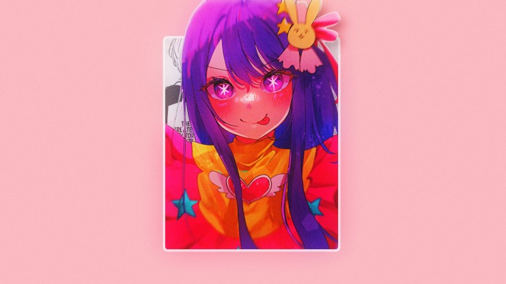 Oshi no Ko. Desktop wallpaper