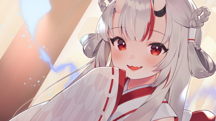 Nakiri Ayame. Desktop wallpaper