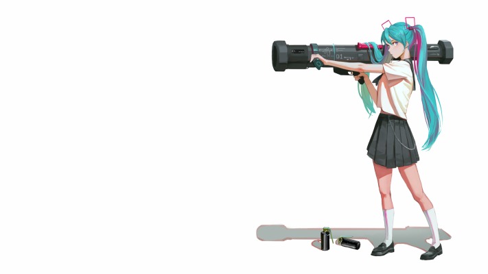 Hatsune Miku. Desktop wallpaper
