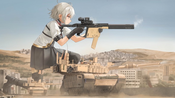 Girls Frontline. Desktop wallpaper