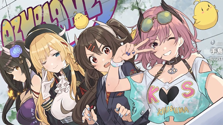 Azur Lane. Desktop wallpaper