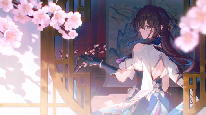 Ruan Mei. Desktop wallpaper