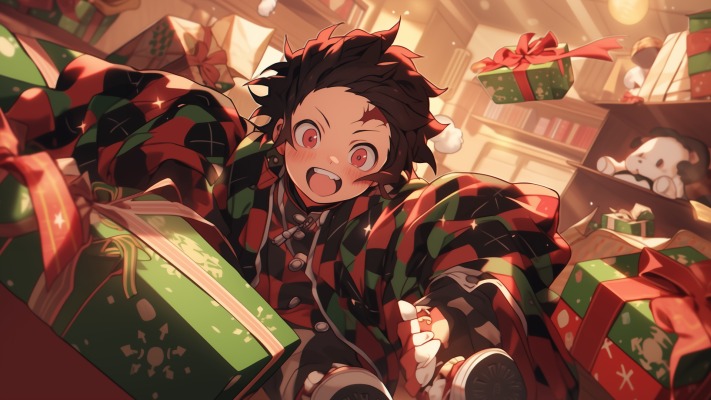 Tanjiro Kamado. Desktop wallpaper