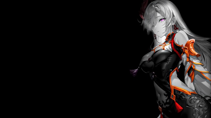 Shenhe. Desktop wallpaper