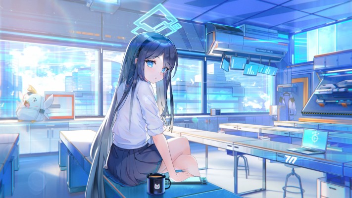 Blue Archive. Desktop wallpaper