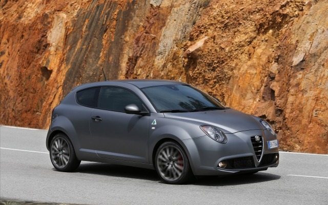 Alfa Romeo MiTi Quadrifoglio Verde 2014. Desktop wallpaper