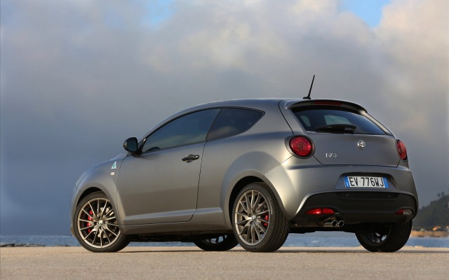 Alfa Romeo MiTi Quadrifoglio Verde 2014. Desktop wallpaper