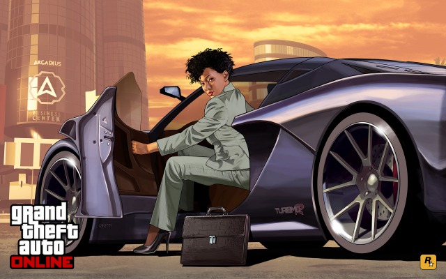 Grand Theft Auto Online. Desktop wallpaper