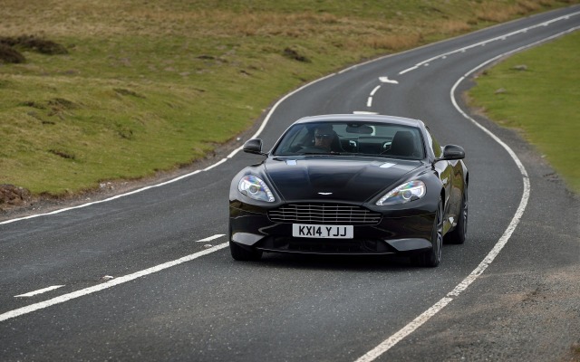 Aston Martin DB9 Carbon Edition 2015. Desktop wallpaper