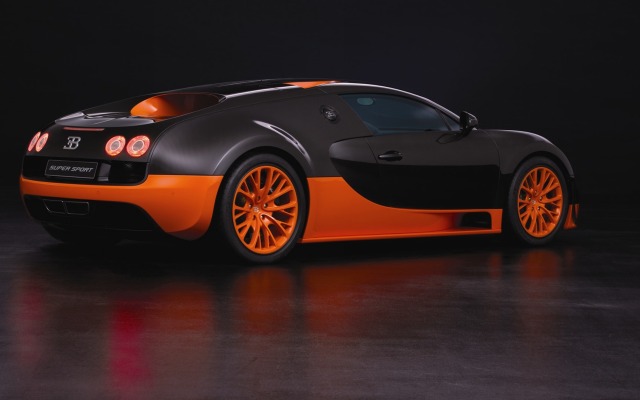 Bugatti Veyron 16.4 Super Sports Car 2011. Desktop wallpaper