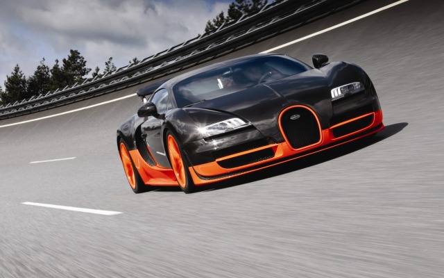 Bugatti Veyron 16.4 Super Sports Car 2011. Desktop wallpaper