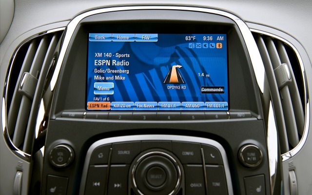 Buick LaCrosse 2012. Desktop wallpaper