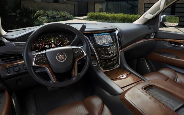 Cadillac Escalade 2015. Desktop wallpaper
