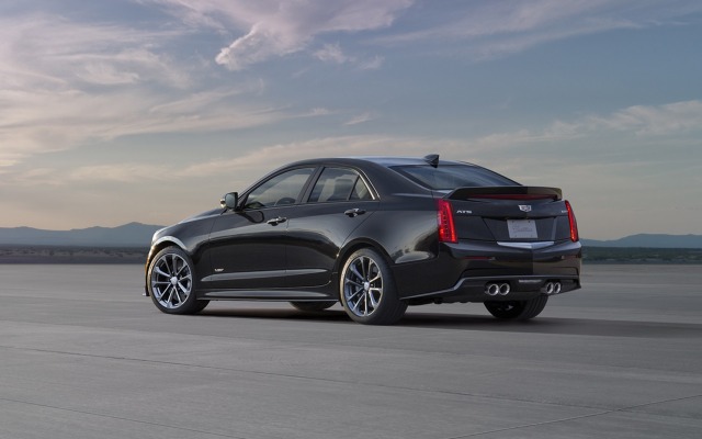 Cadillac ATS-V Coupe 2016. Desktop wallpaper