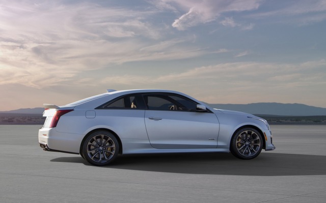 Cadillac ATS-V Coupe 2016. Desktop wallpaper