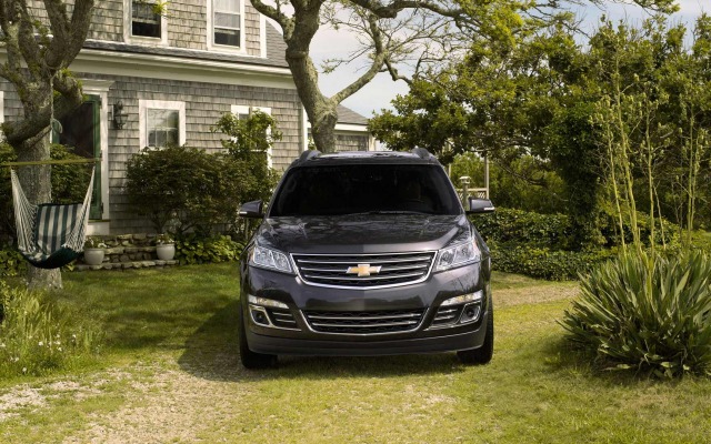Chevrolet Traverse 2015. Desktop wallpaper
