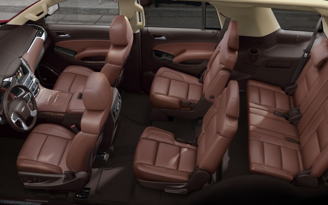 Chevrolet Tahoe 2015. Desktop wallpaper