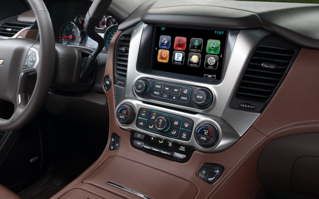 Chevrolet Tahoe 2015. Desktop wallpaper