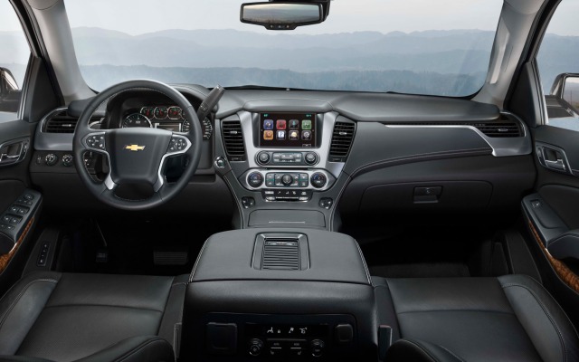 Chevrolet Tahoe 2015. Desktop wallpaper