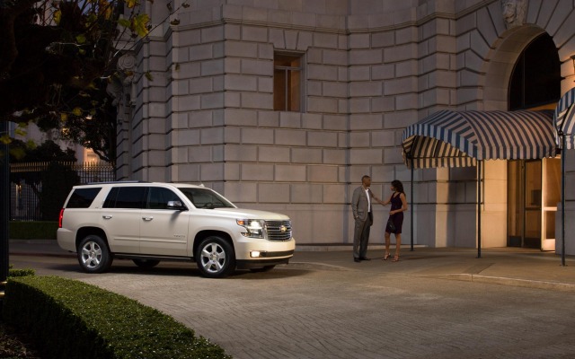 Chevrolet Tahoe 2015. Desktop wallpaper
