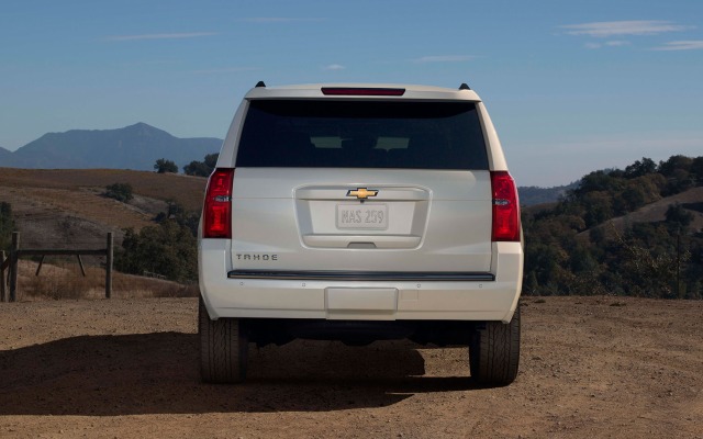 Chevrolet Tahoe 2015. Desktop wallpaper