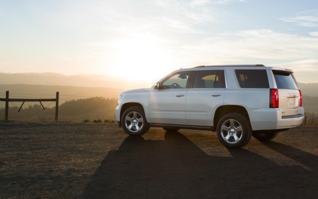 Chevrolet Tahoe 2015. Desktop wallpaper