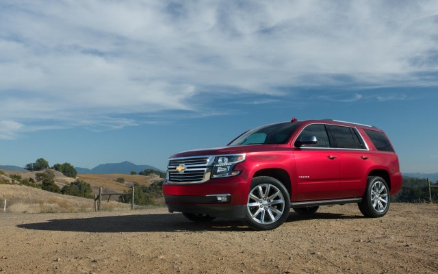 Chevrolet Tahoe 2015. Desktop wallpaper