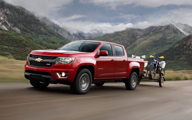Chevrolet Colorado Z71 2015. Desktop wallpaper