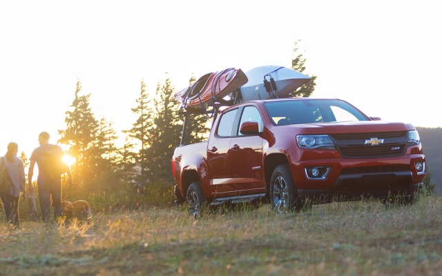 Chevrolet Colorado Z71 2015. Desktop wallpaper