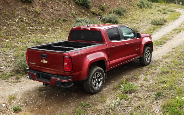 Chevrolet Colorado Z71 2015. Desktop wallpaper