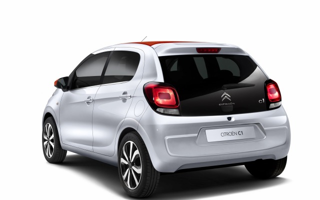 Citroën C1 2015. Desktop wallpaper