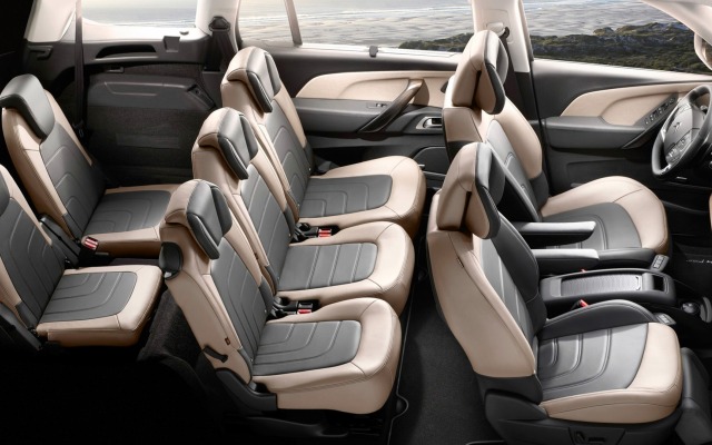 Citroën Grand C4 Picasso 2014. Desktop wallpaper