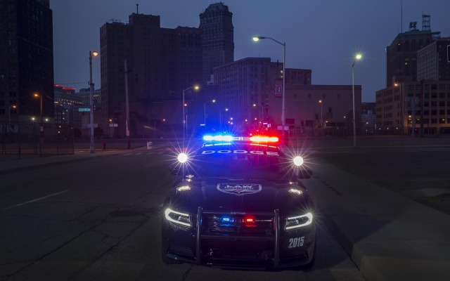 Dodge Charger Pursuit 2015. Desktop wallpaper
