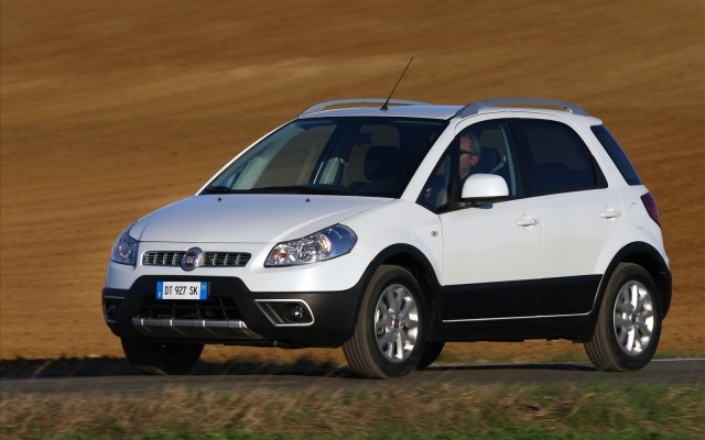 Fiat Sedici 2009. Desktop wallpaper