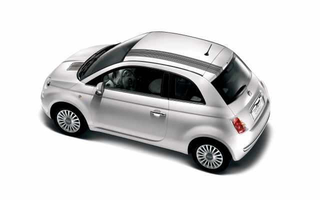 Fiat 500. Desktop wallpaper