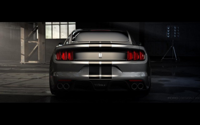 Ford Mustang Shelby GT350 2016. Desktop wallpaper