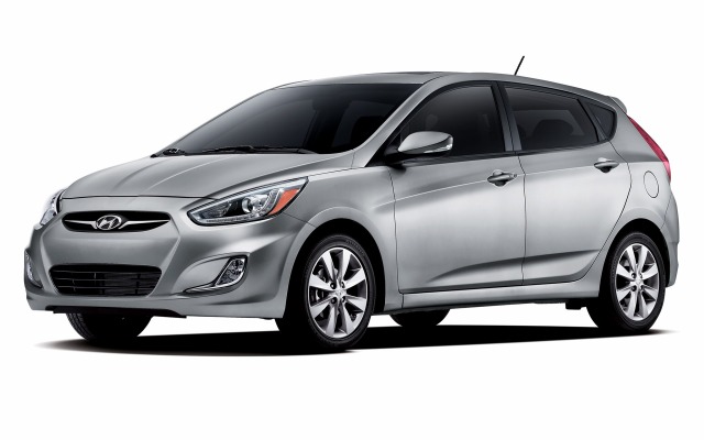 Hyundai Accent 2014. Desktop wallpaper